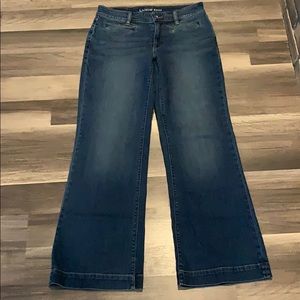 Lands’ End Boot Cut Jeans